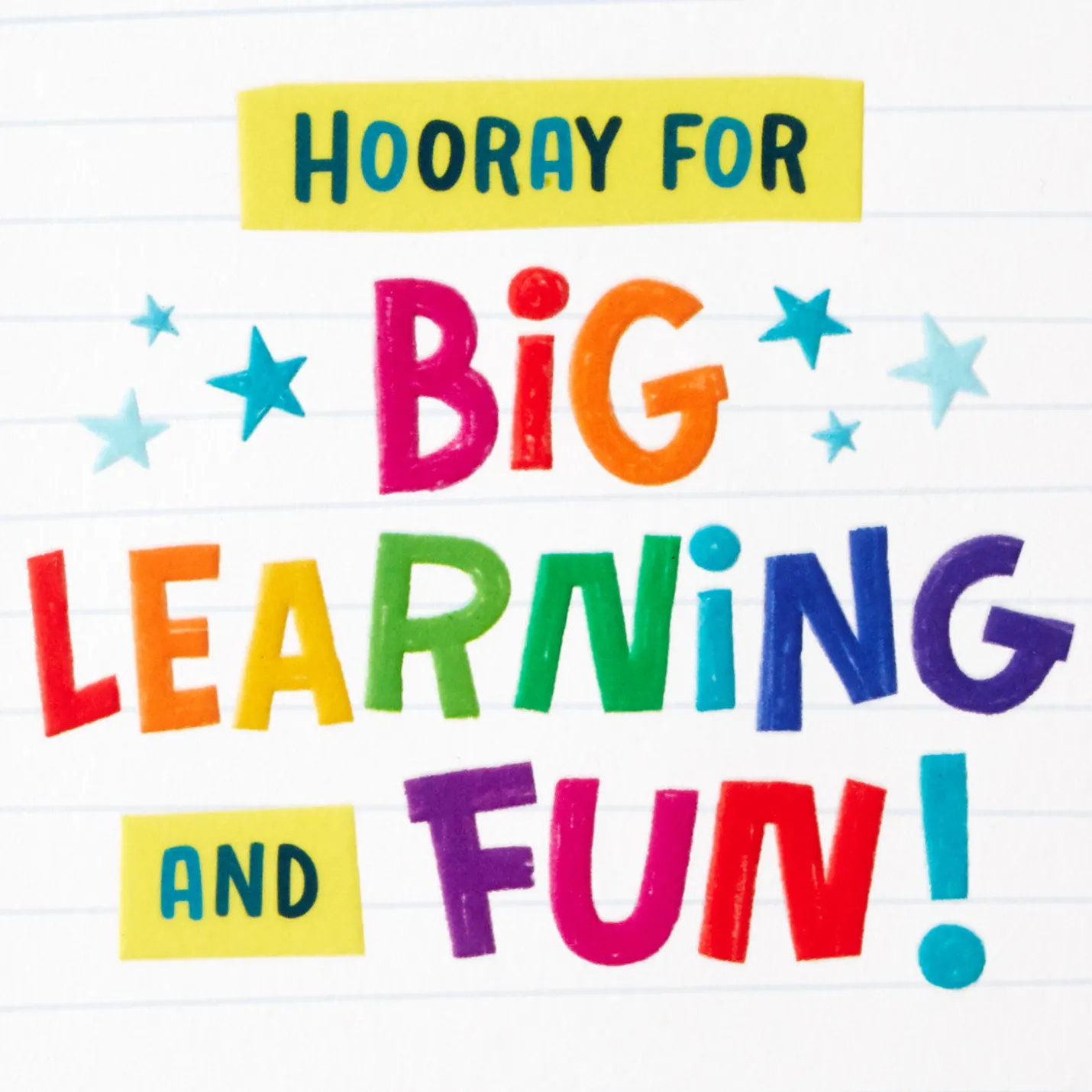 Big Kid, Big Smiles Kindergarten Graduation Card