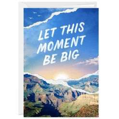 Big Moment Custom Congratulations Card