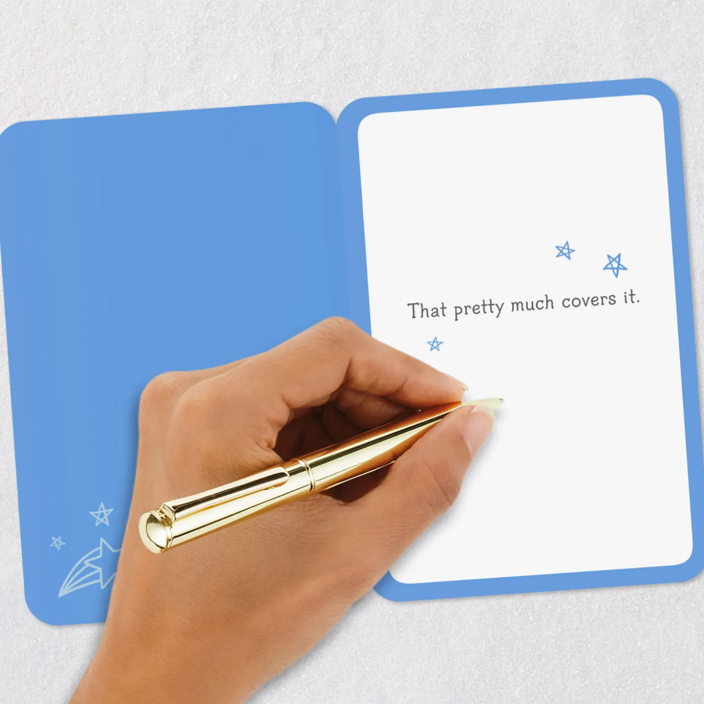 Big Yay Gold Trophy Congratulations Card