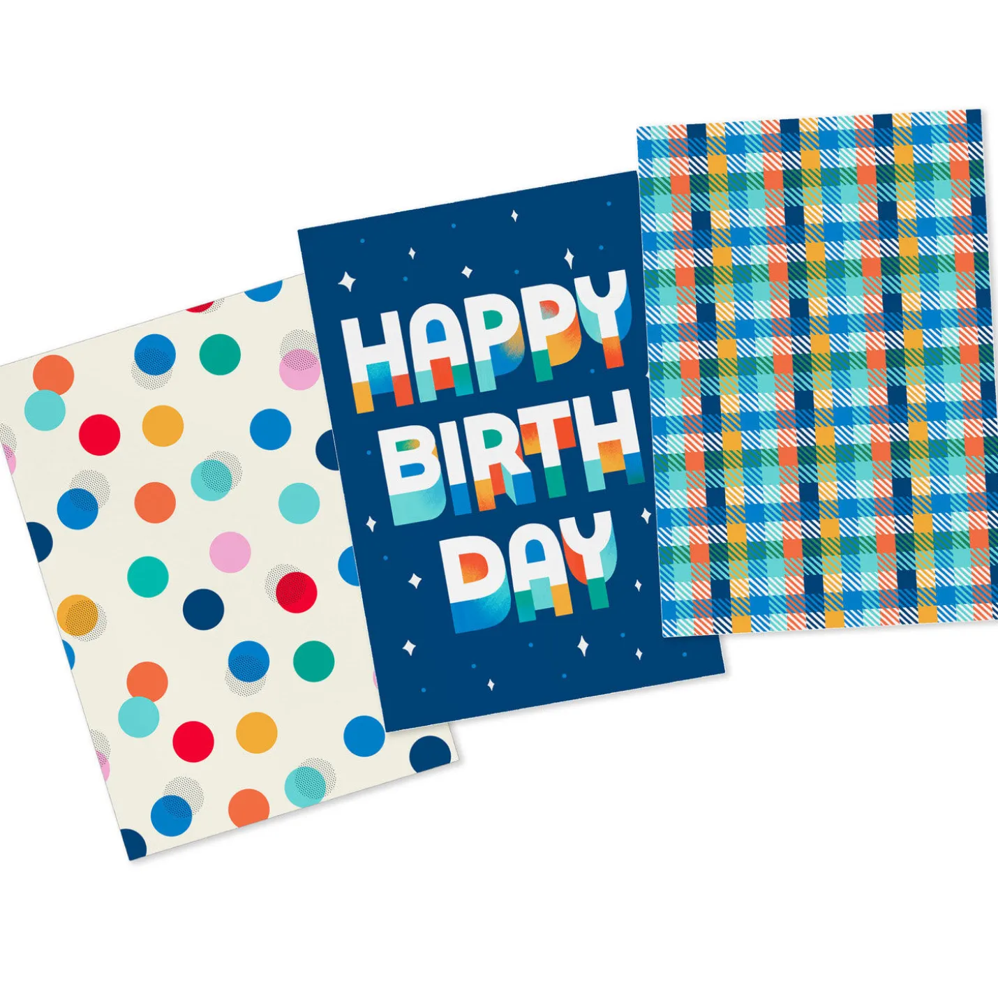 Birthday Blues 3-Pack Medium Gift Boxes