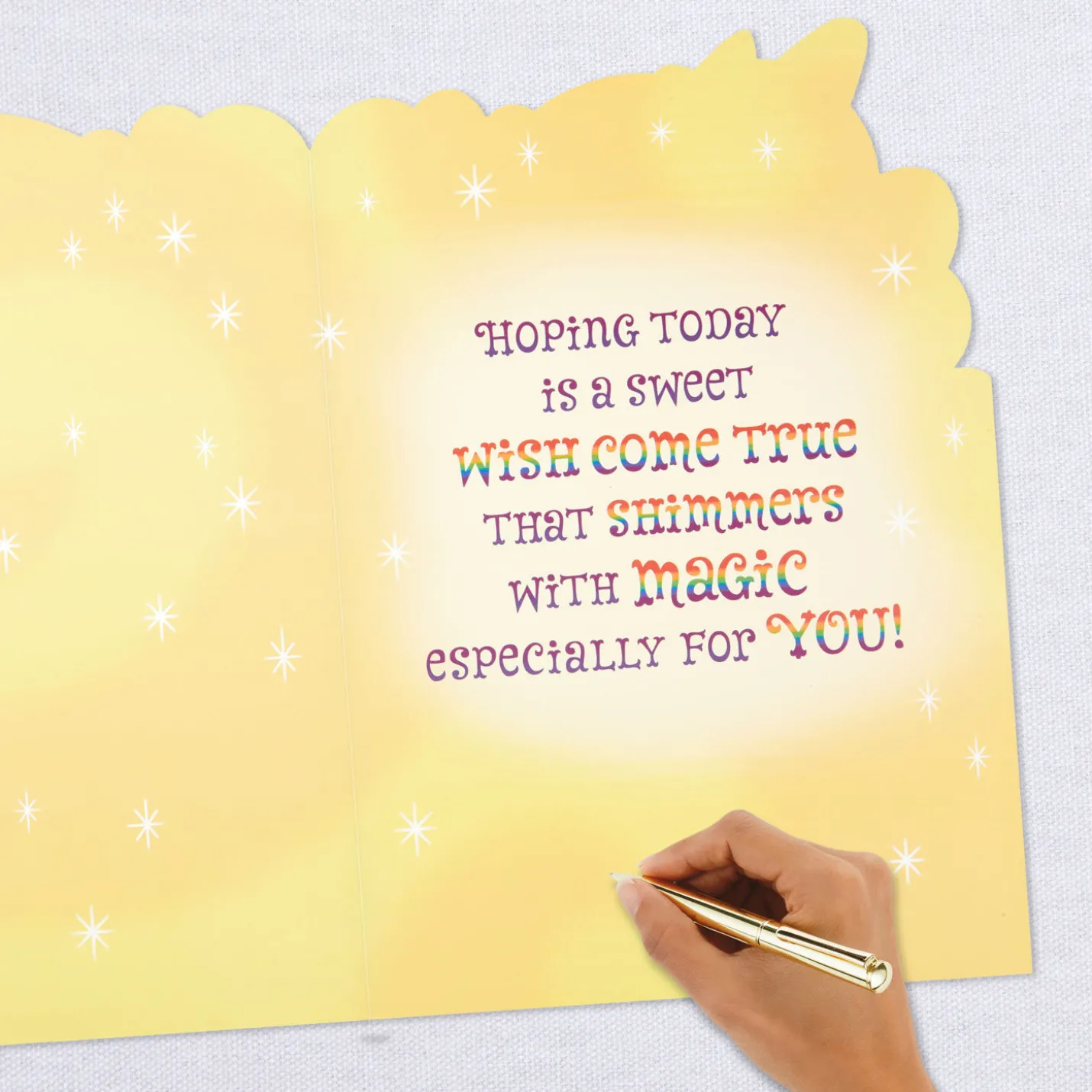 16" Birthday Magic Unicorn Jumbo Birthday Card
