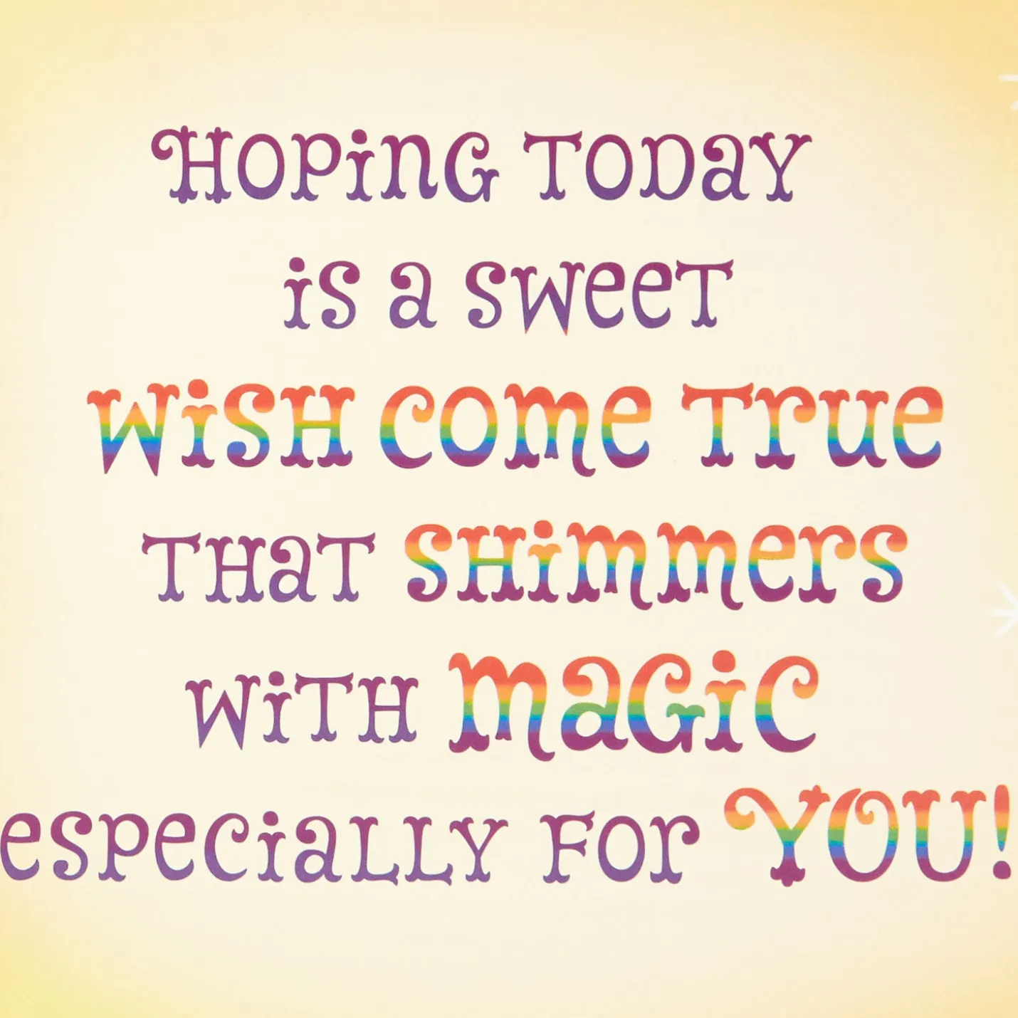 16" Birthday Magic Unicorn Jumbo Birthday Card