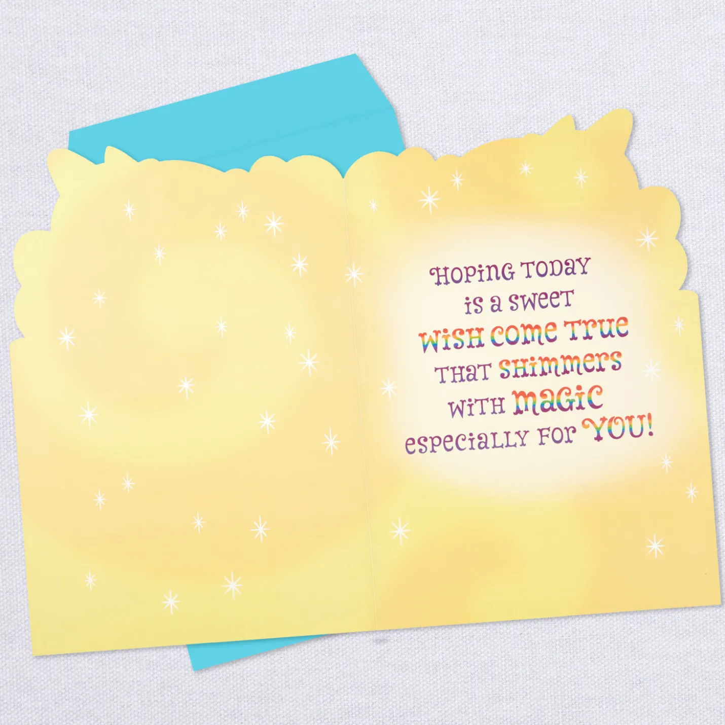 16" Birthday Magic Unicorn Jumbo Birthday Card
