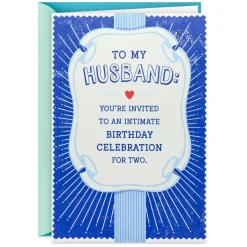 Birthday Suits Required Funny Pop-Up Birthday Card for Husband