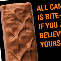 Bite-Sized Candy Confidence Funny Halloween Card