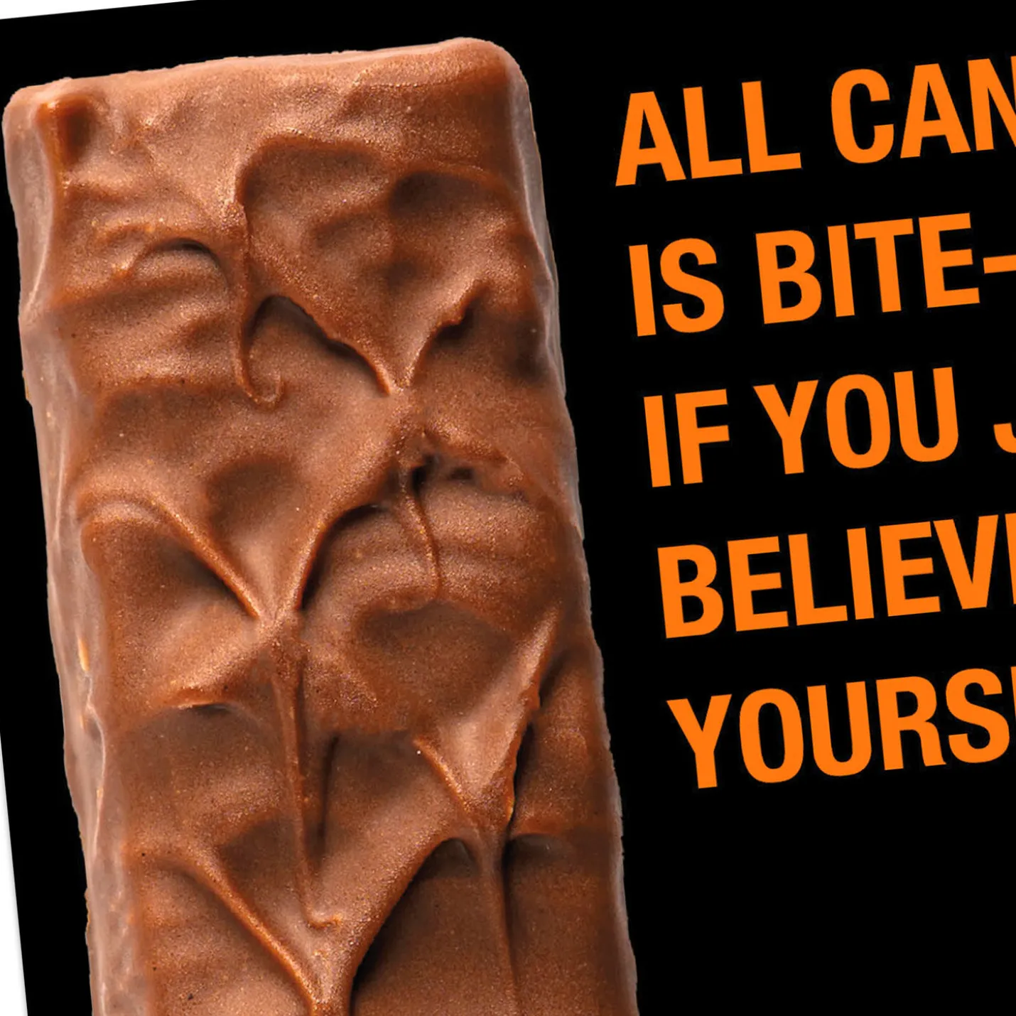 Bite-Sized Candy Confidence Funny Halloween Card