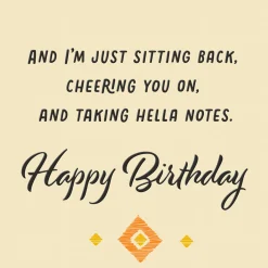 Black Excellence Birthday Card for Him
