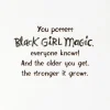 Black Girl Magic Birthday Card for Her