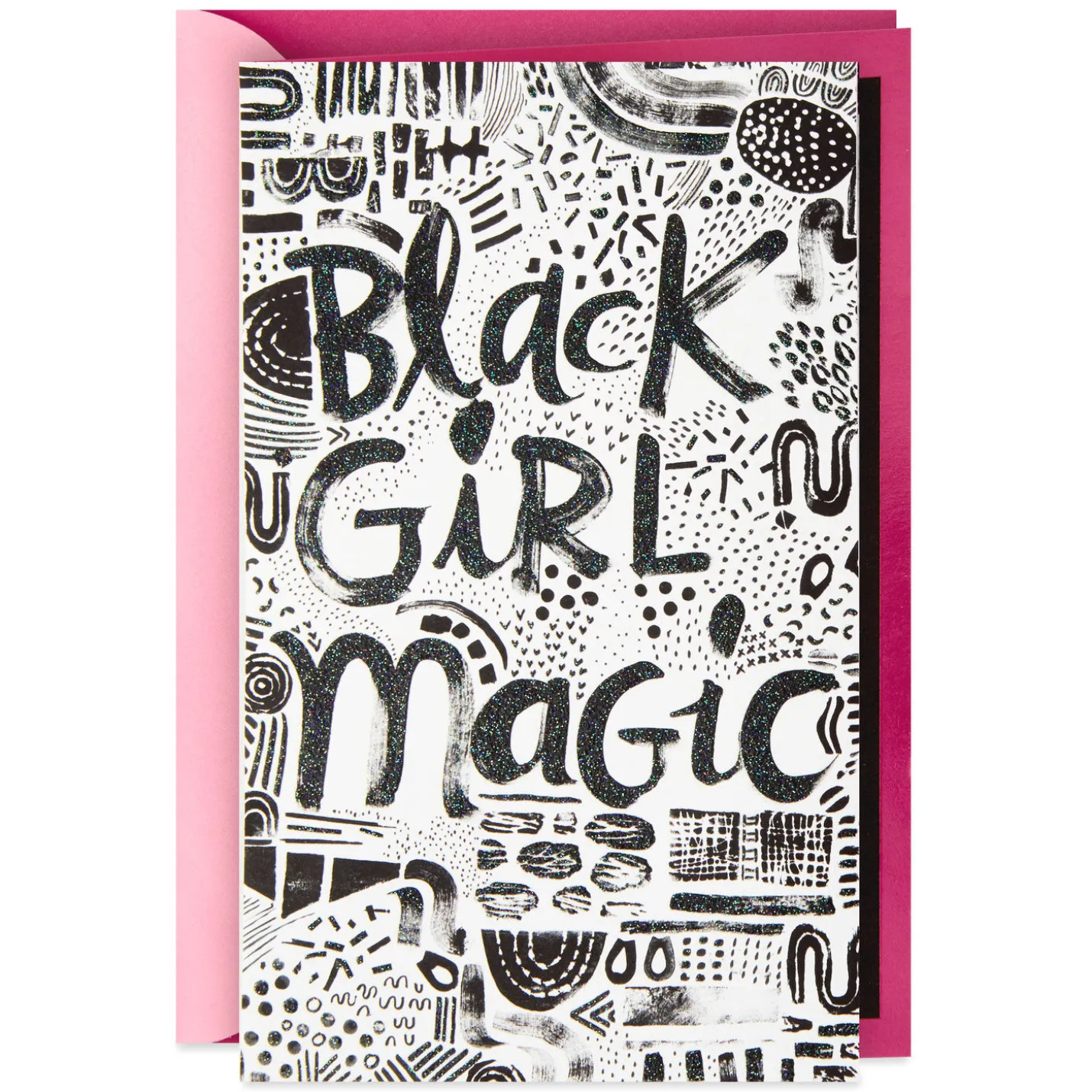Black Girl Magic Birthday Card for Her