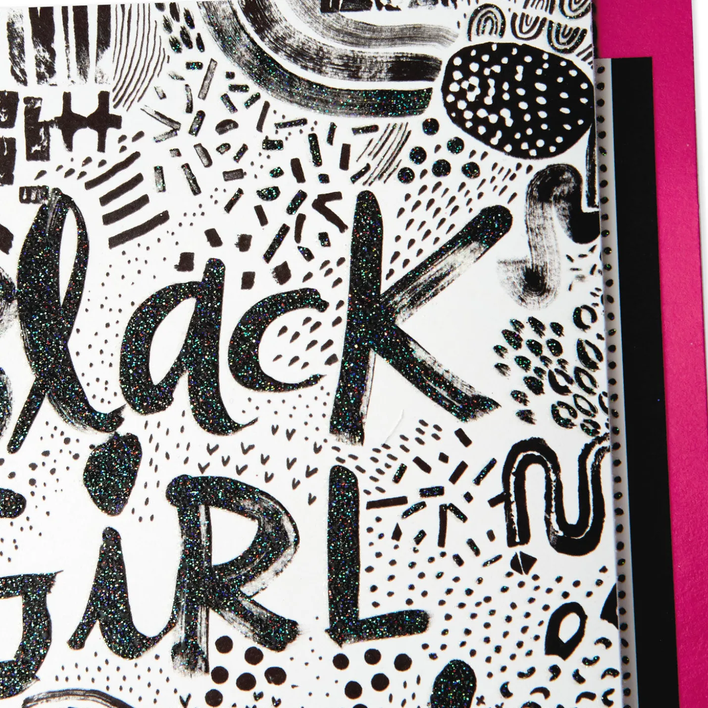 Black Girl Magic Birthday Card for Her
