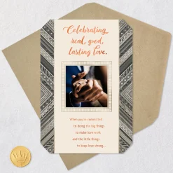Black Love Manifested Anniversary Card