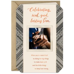 Black Love Manifested Anniversary Card