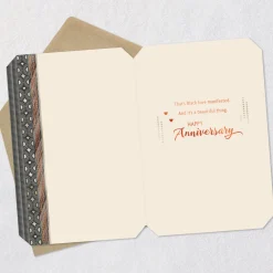 Black Love Manifested Anniversary Card
