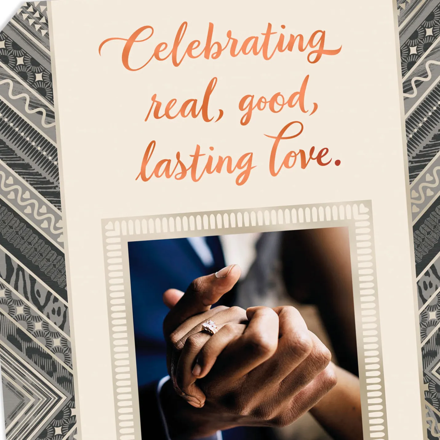 Black Love Manifested Anniversary Card