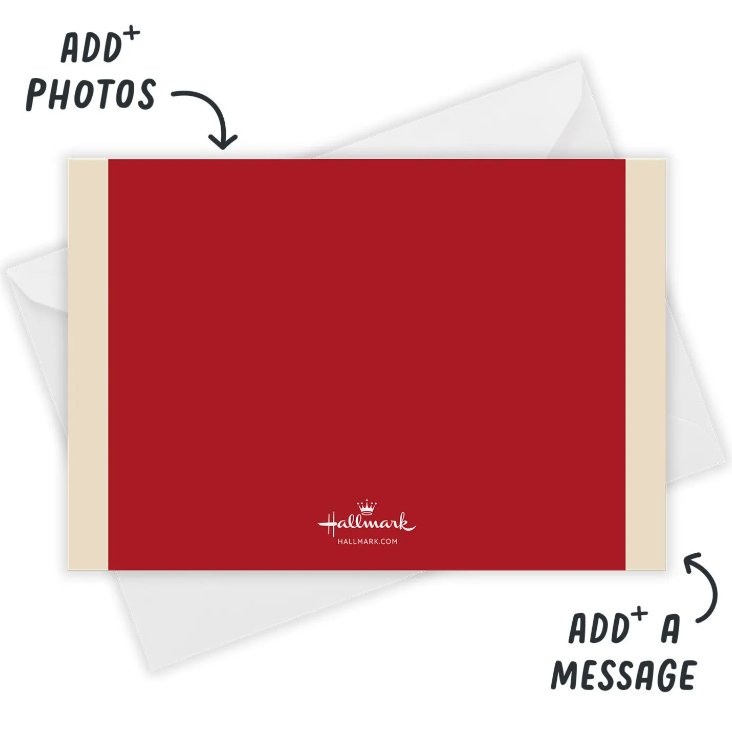 Blessed Arches Flat Christmas Photo Card