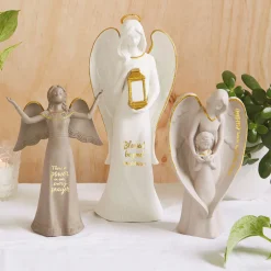 Blessed Beyond Measure Angel Figurine With Light, 12