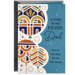 Blessed to Call You Dad Religious Birthday Card
