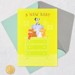 Blessed With Love and Tiny Things New Baby Card