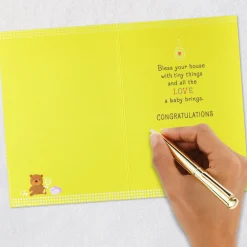 Blessed With Love and Tiny Things New Baby Card