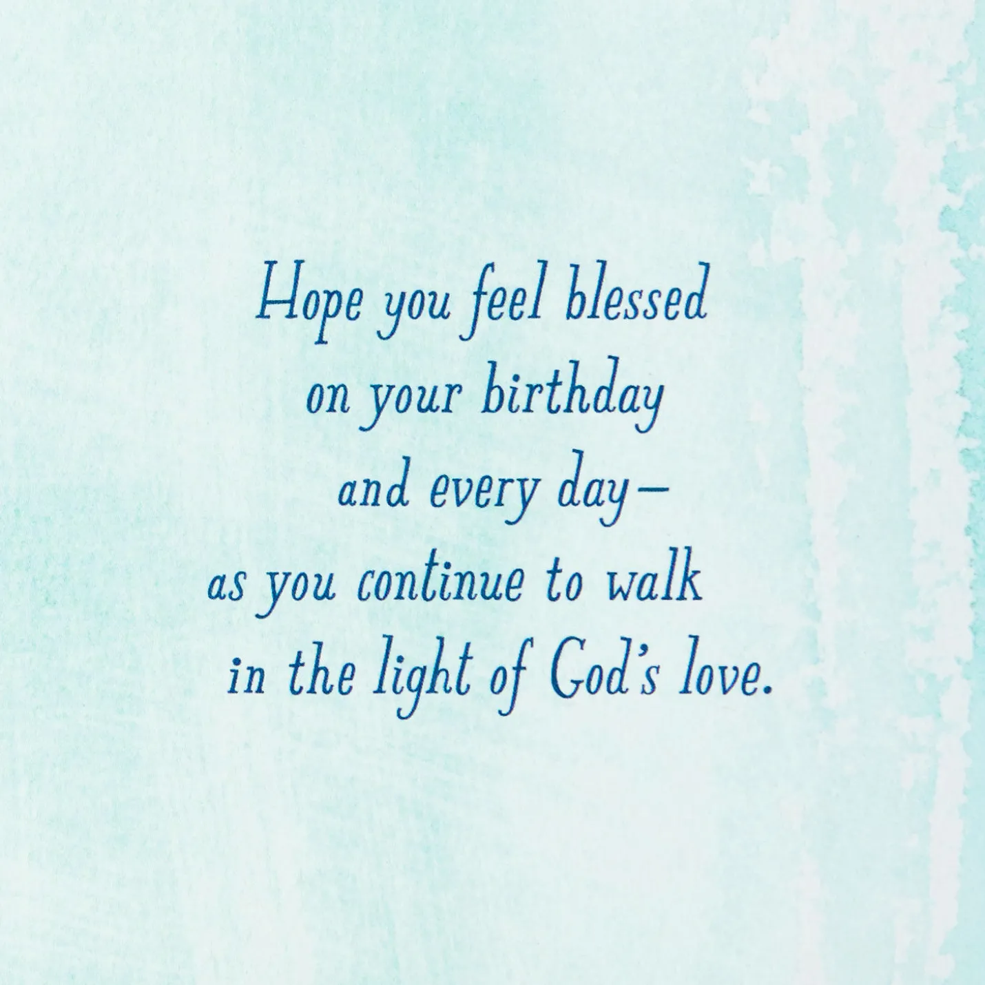 Blessing After Blessing Birthday Card With Bookmark