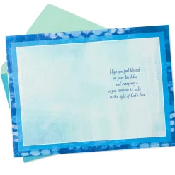 Blessing After Blessing Birthday Card With Bookmark