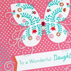 Blessing of a Wonderful Daughter Birthday Card
