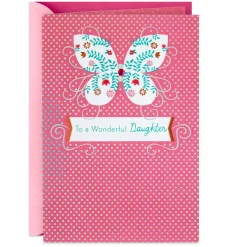 Blessing of a Wonderful Daughter Birthday Card