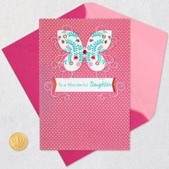 Blessing of a Wonderful Daughter Birthday Card