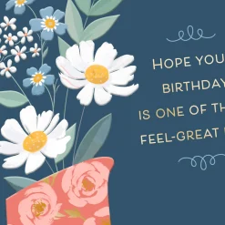 Blessings Front and Center Birthday Card