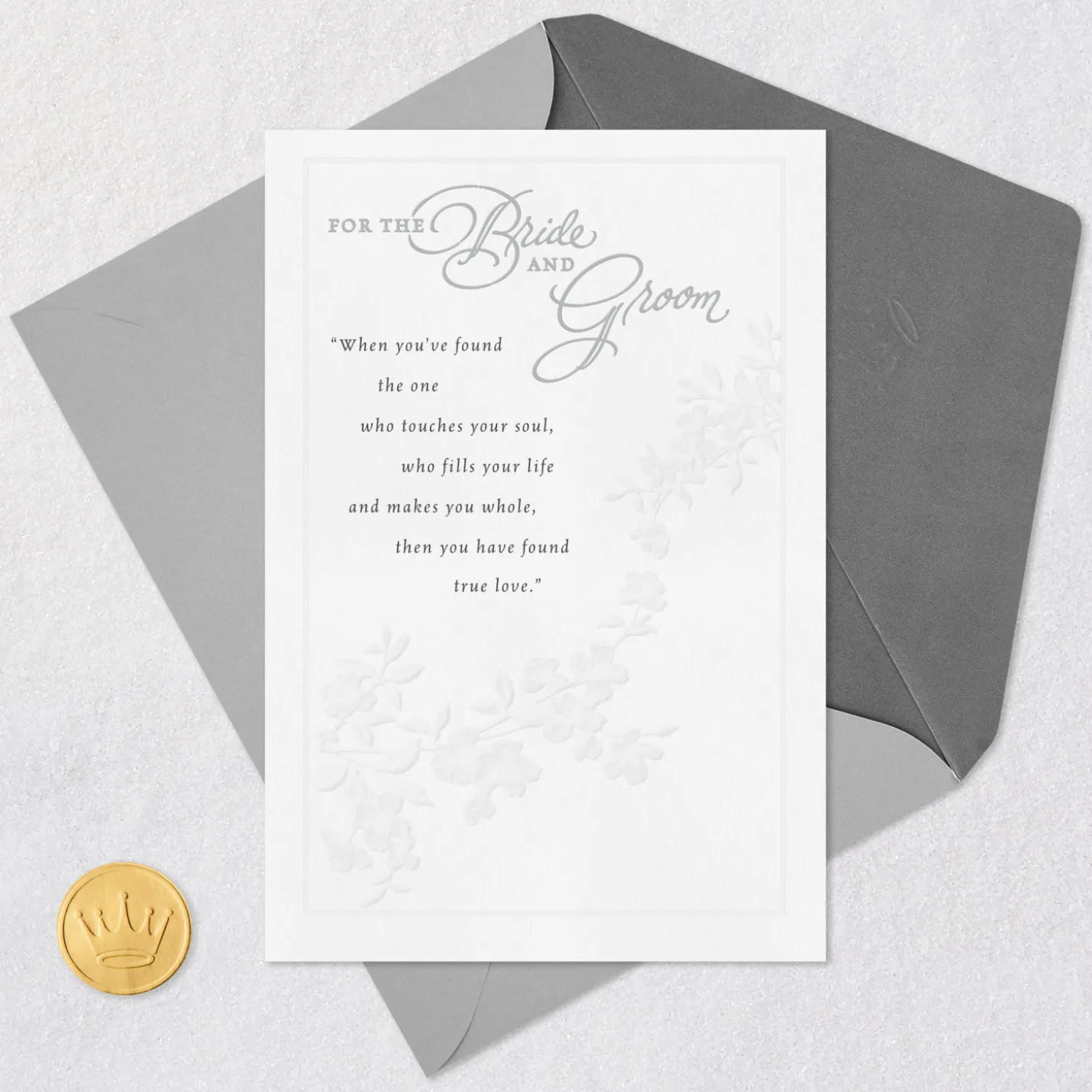 Blessings and Best Wishes Wedding Card