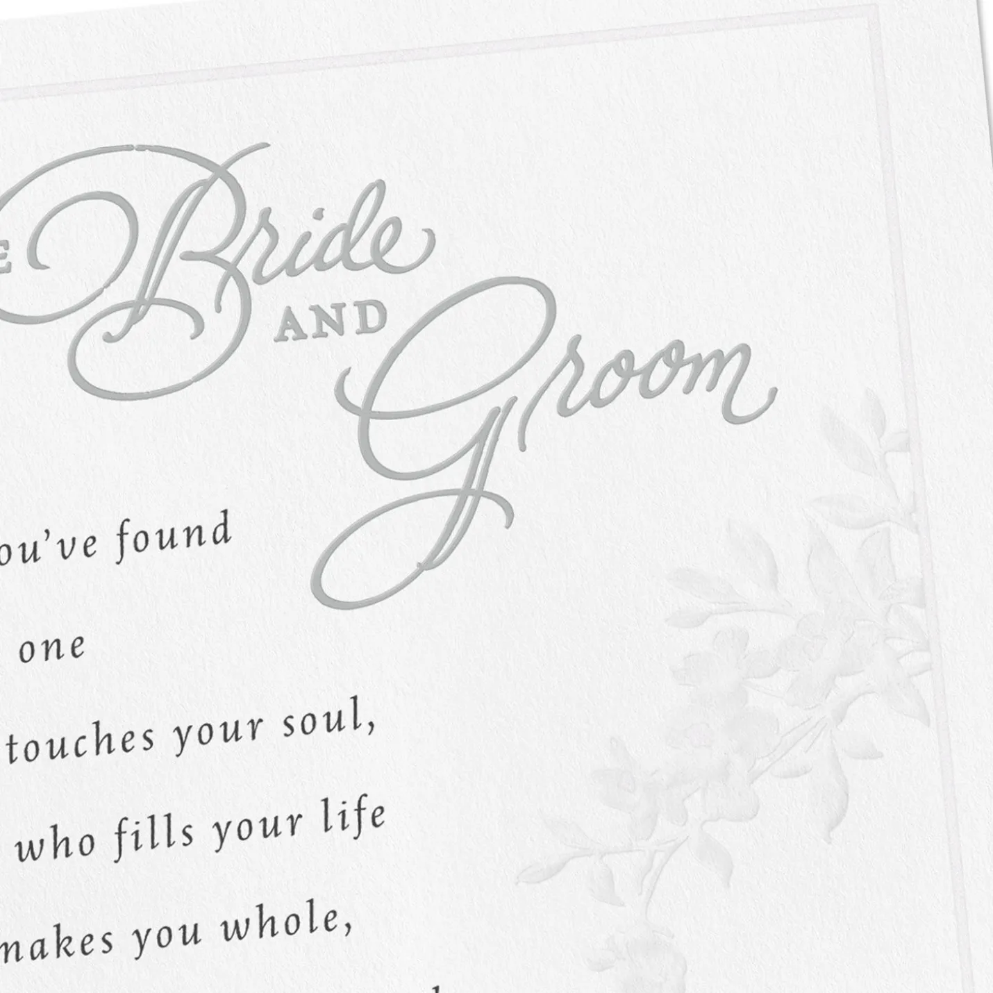 Blessings and Best Wishes Wedding Card