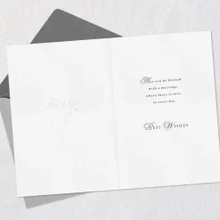 Blessings and Best Wishes Wedding Card