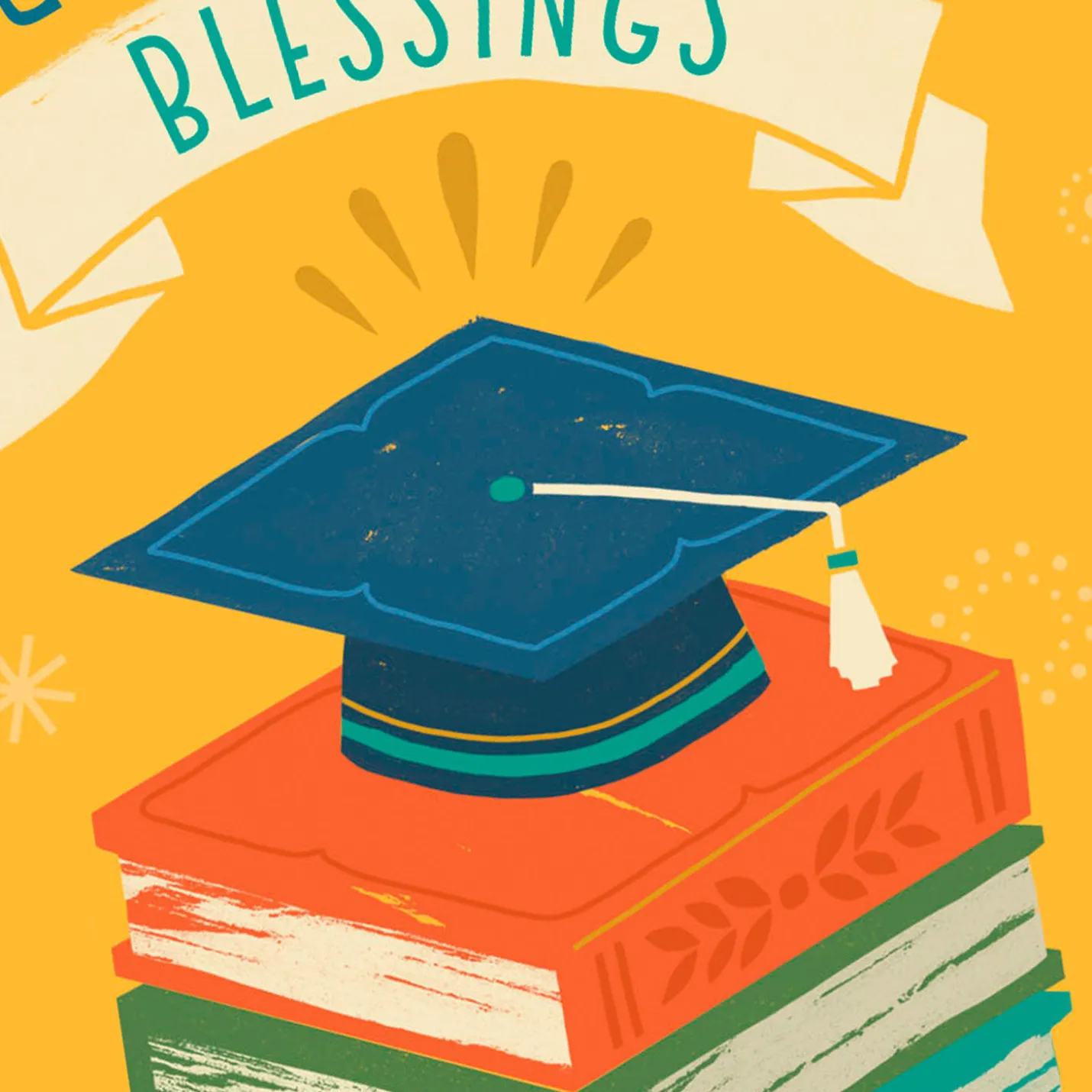Blessings and Bright Future Graduation Cards, Pack of 6