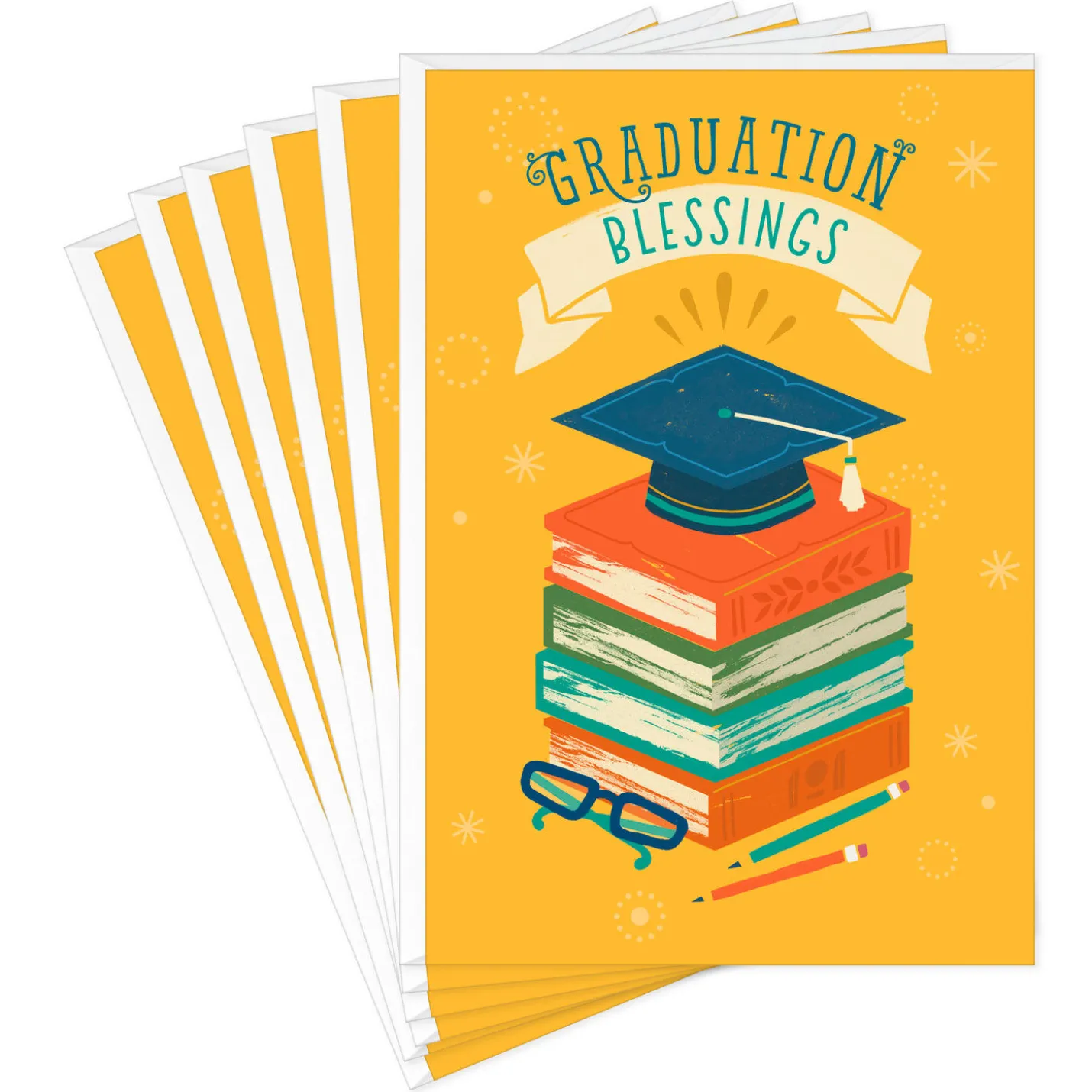 Blessings and Bright Future Graduation Cards, Pack of 6