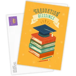 Blessings for a Bright Future Religious Custom Graduation Card