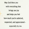 Blessings for My Husband Birthday Card