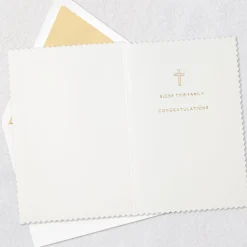 Bless This Baby Baptism Card