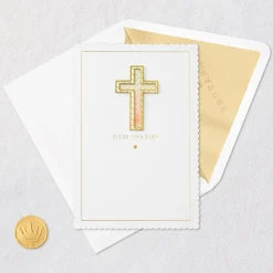 Bless This Baby Baptism Card