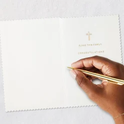 Bless This Baby Baptism Card