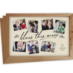 Bless This Mess Flat Christmas Photo Card