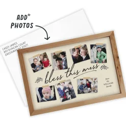 Bless This Mess Flat Christmas Photo Card