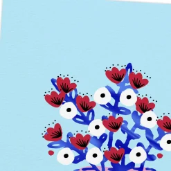 Blossoms Cuz You're 'Ossum Card