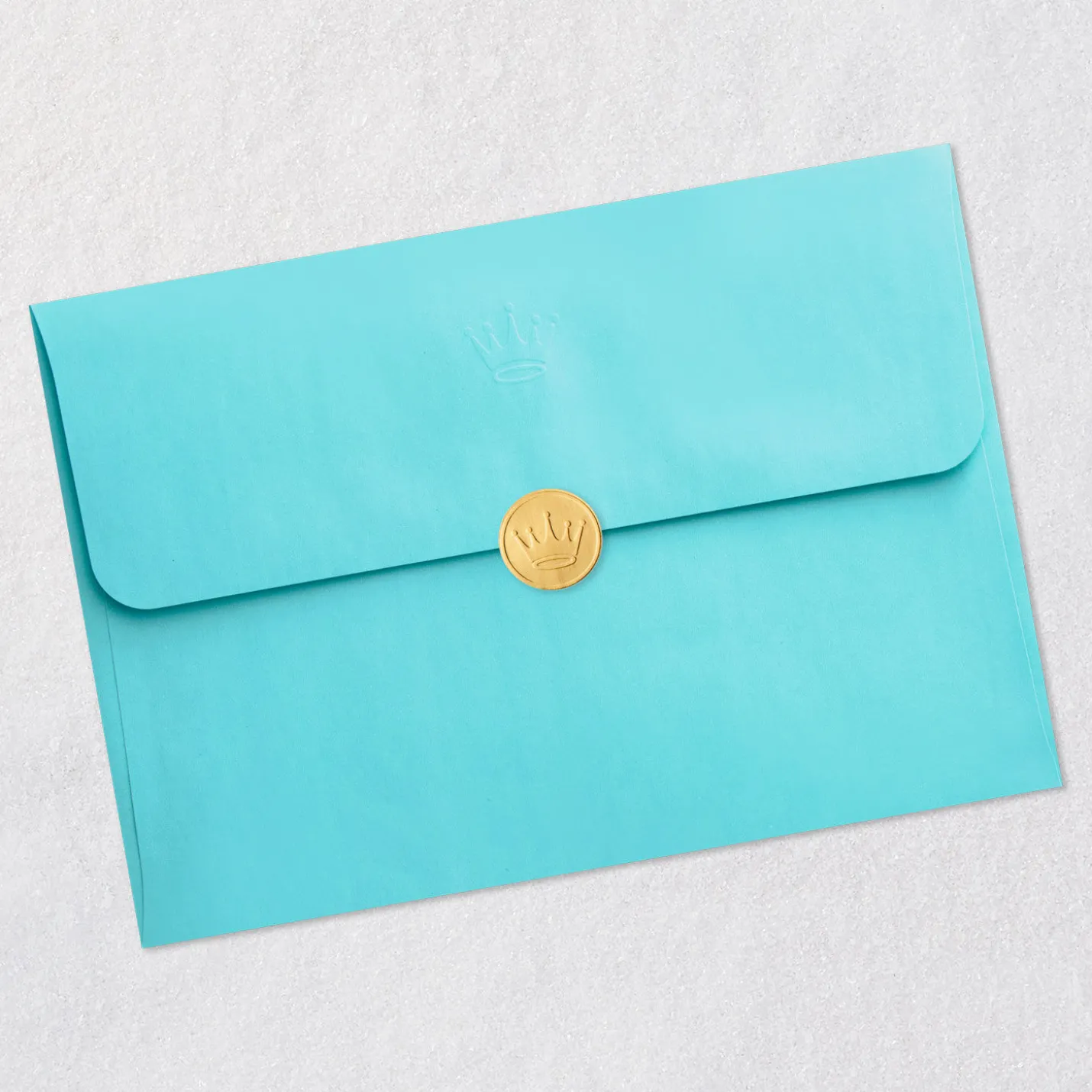Blue and Green Confetti Cake Pick-a-Number Customizable Pop-Up Birthday Card