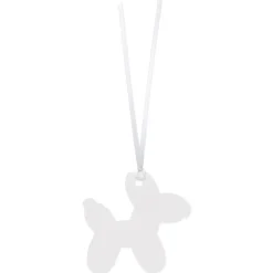 Blue Balloon Dog Die-Cut Gift Tag