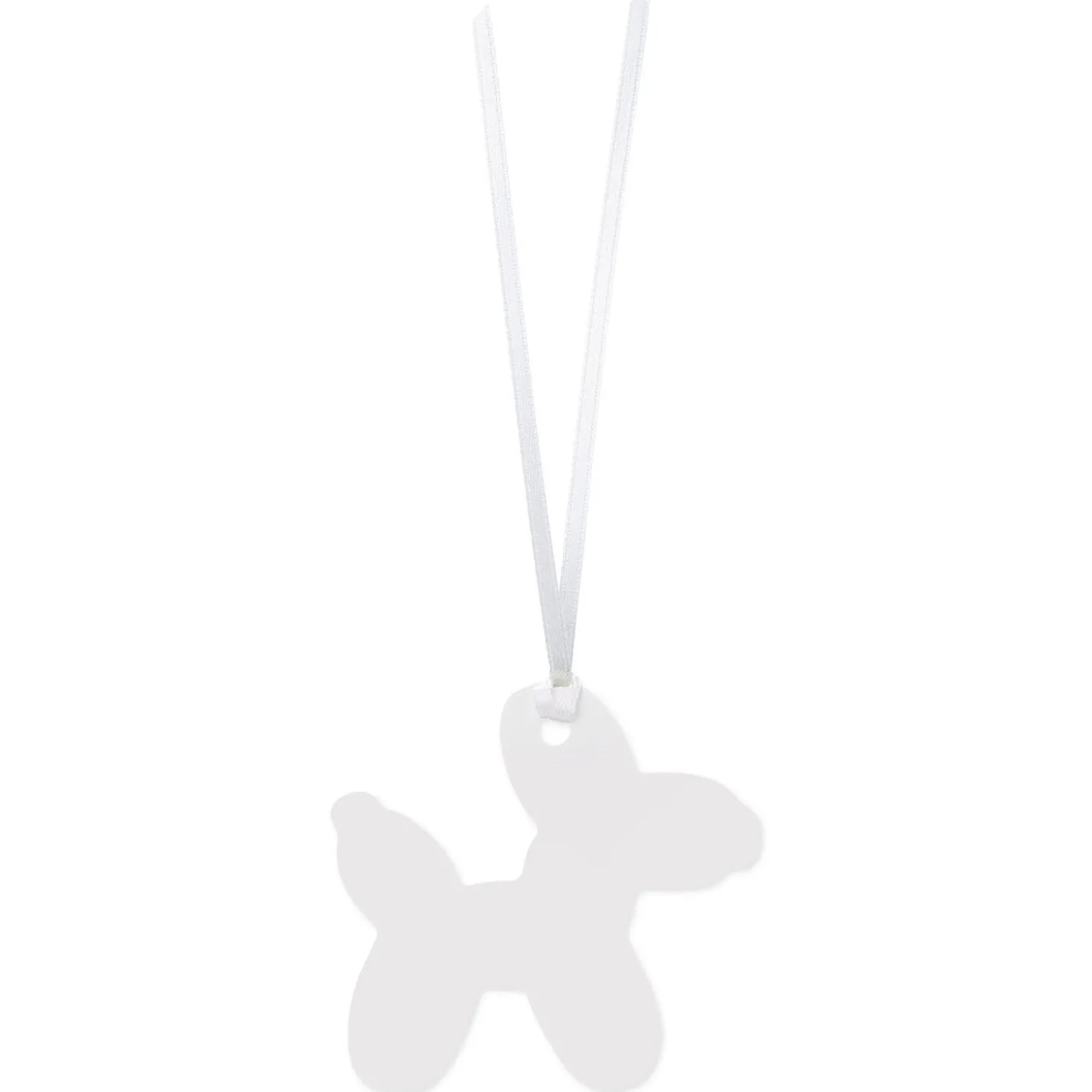 Blue Balloon Dog Die-Cut Gift Tag