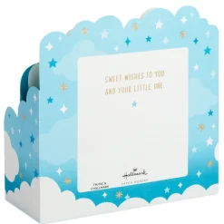 Blue Balloons 3D Pop-Up New Baby Boy Card