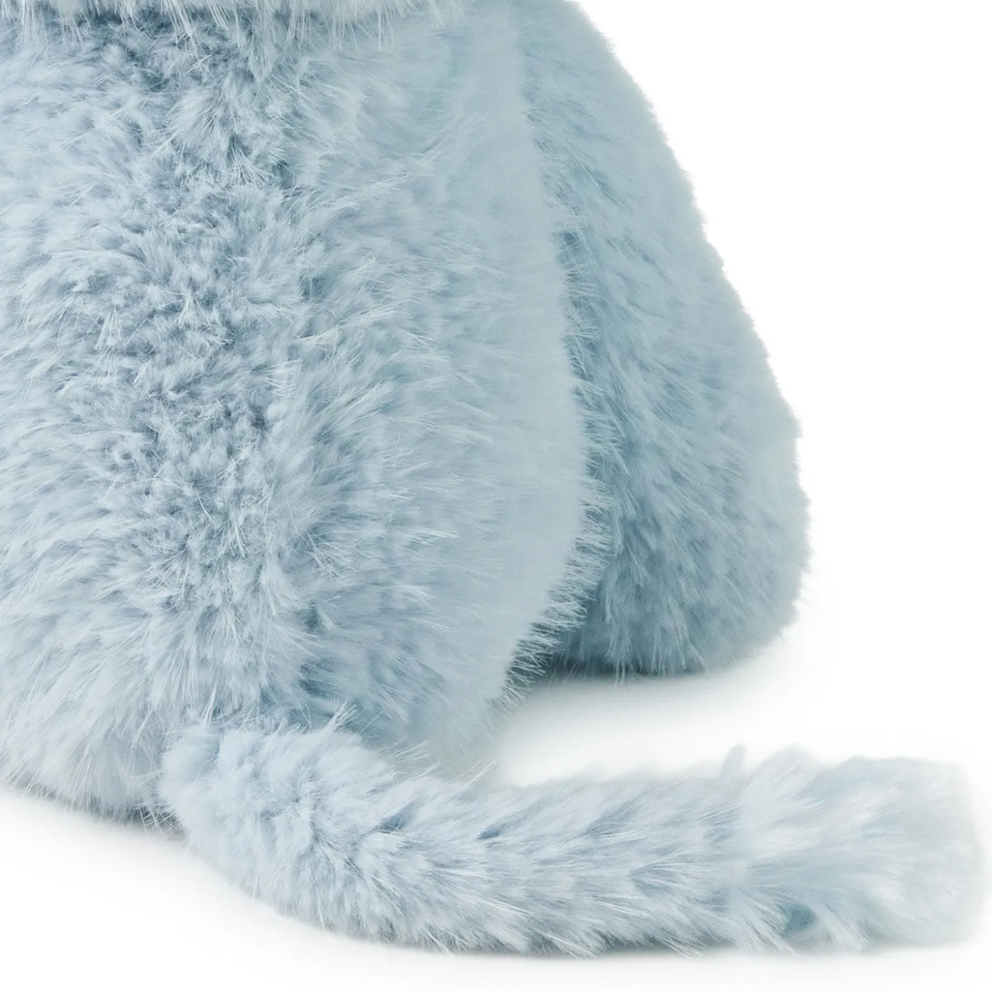Blue Elephant Plush, 10"