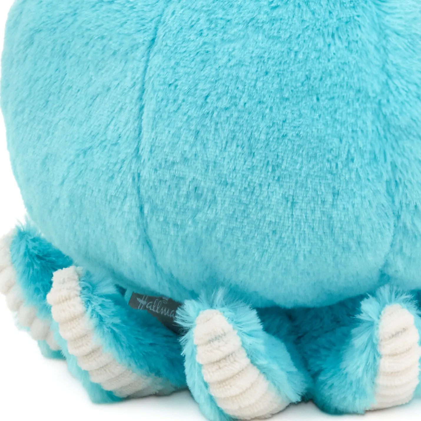 Blue Octopus Plush, 7" H