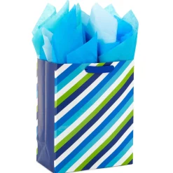 Blue/Turquoise/Light Blue 3-Pack Bulk Tissue Paper, 90 sheets
