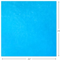 Blue/Turquoise/Light Blue 3-Pack Bulk Tissue Paper, 90 sheets